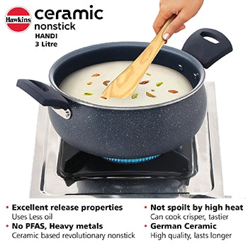 Hawkins Induction Compatible Ceramic Nonstick Handi