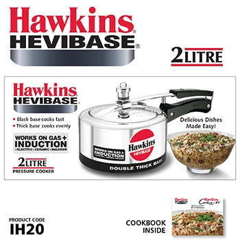 Hawkins Hevibase cooker stainless steel